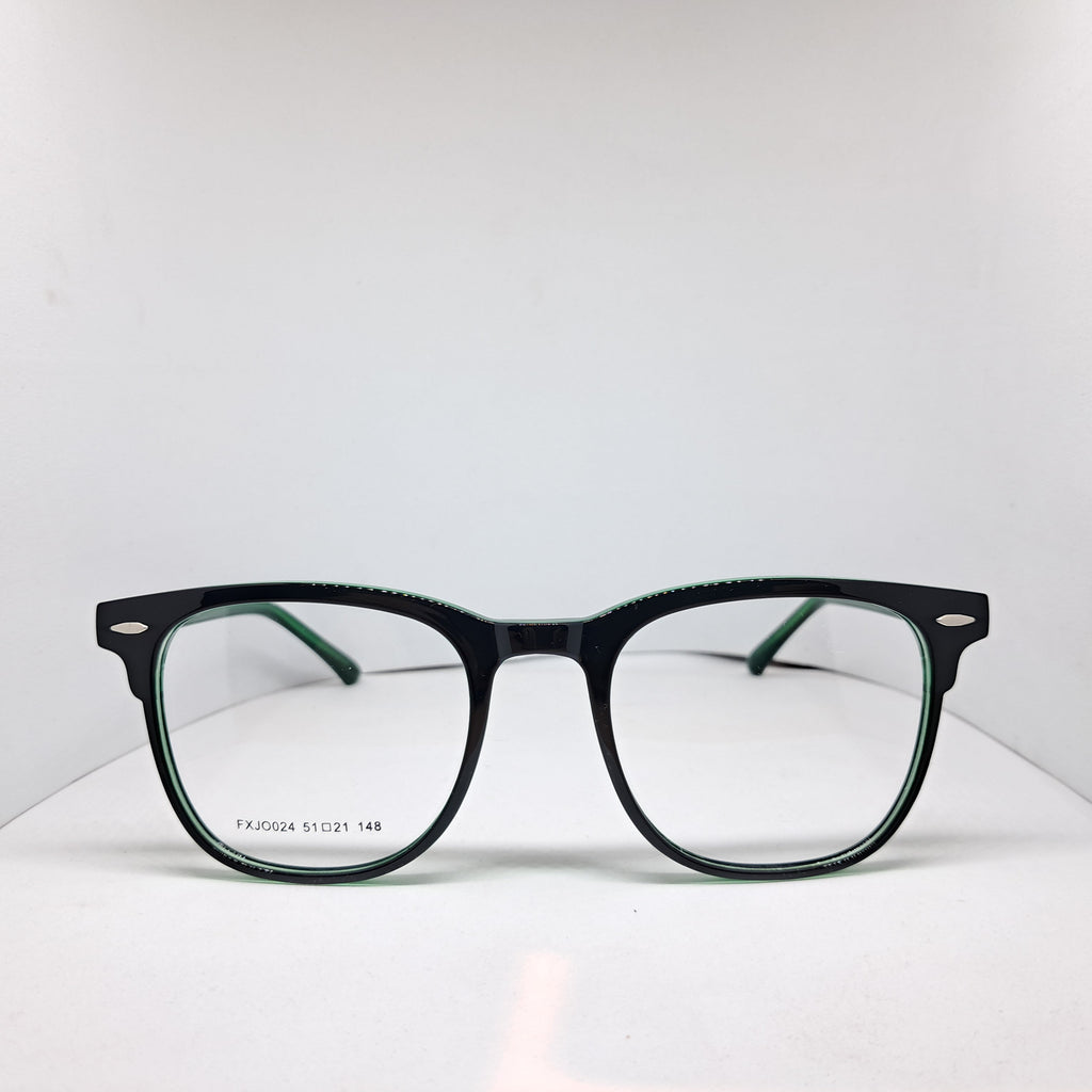 Jorgio square black/green