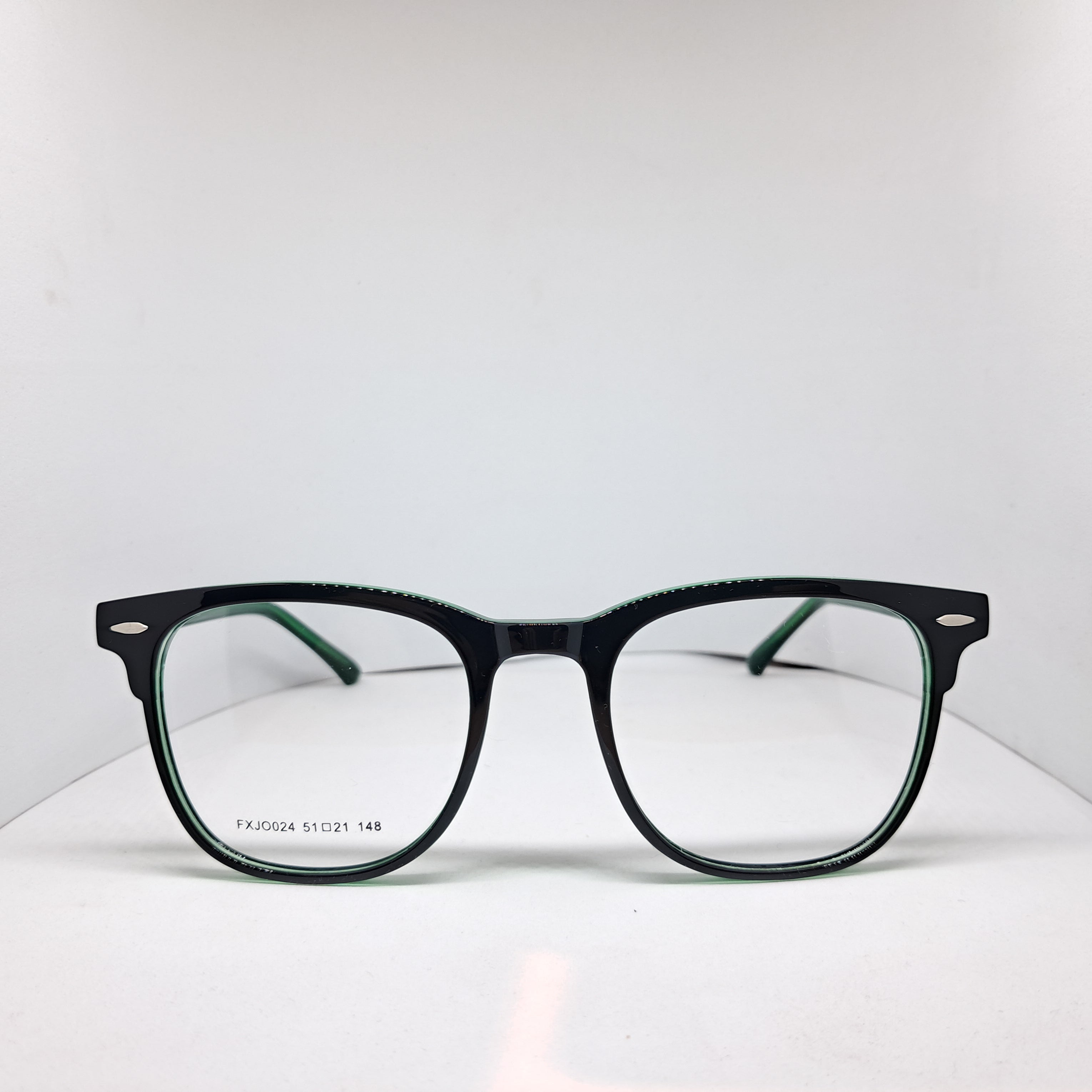 Jorgio square black/green