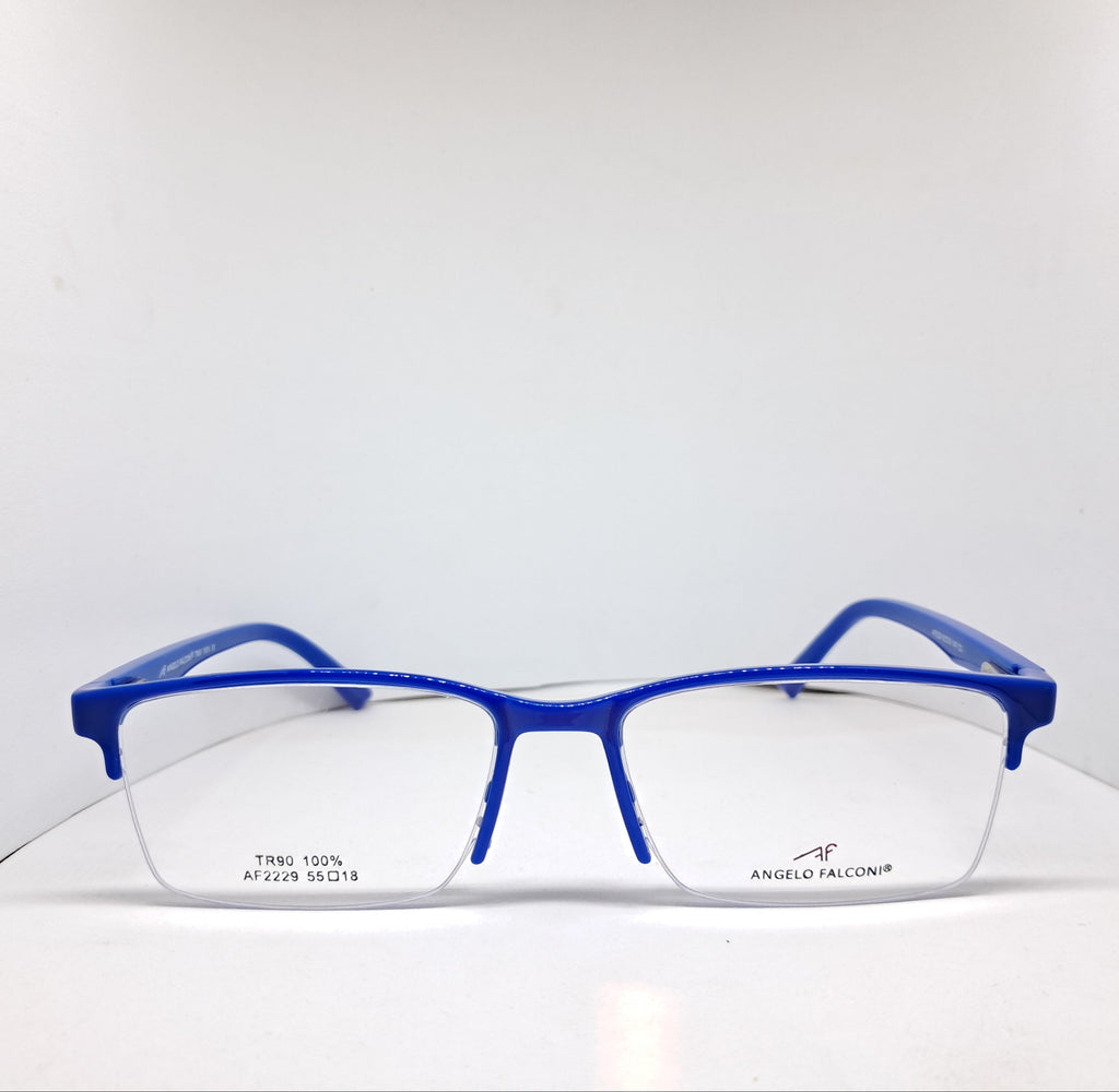 Angelo Falconi air rectangle blue