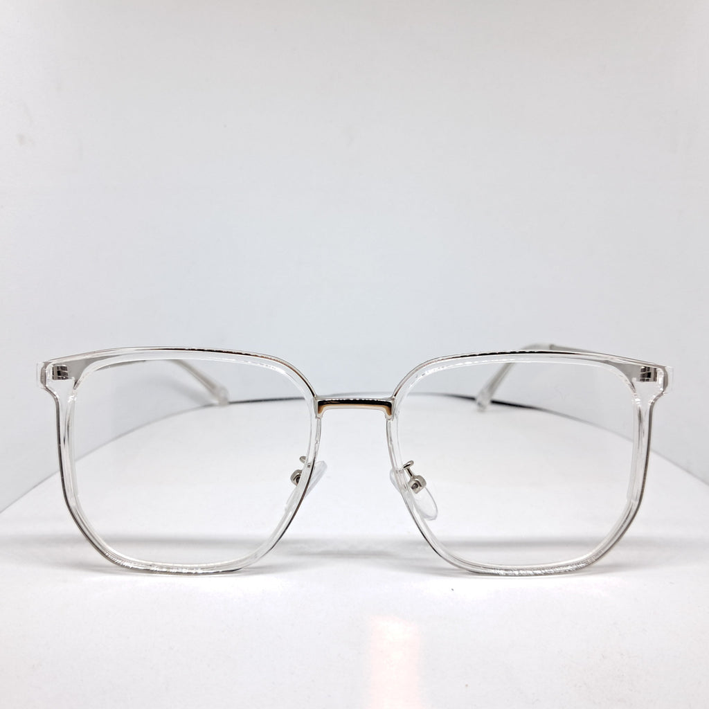Transparent hexan metallic partially