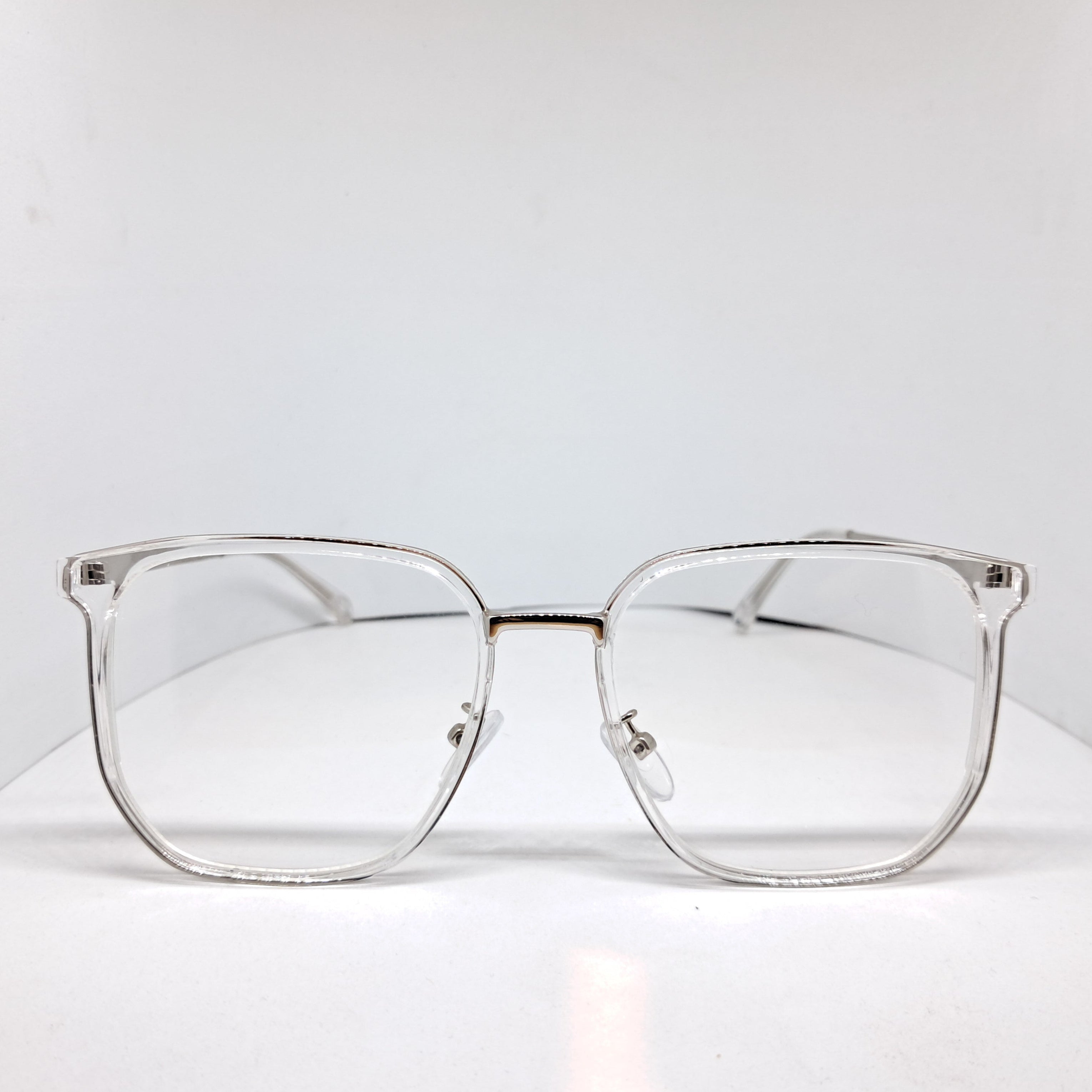 Transparent hexan metallic partially