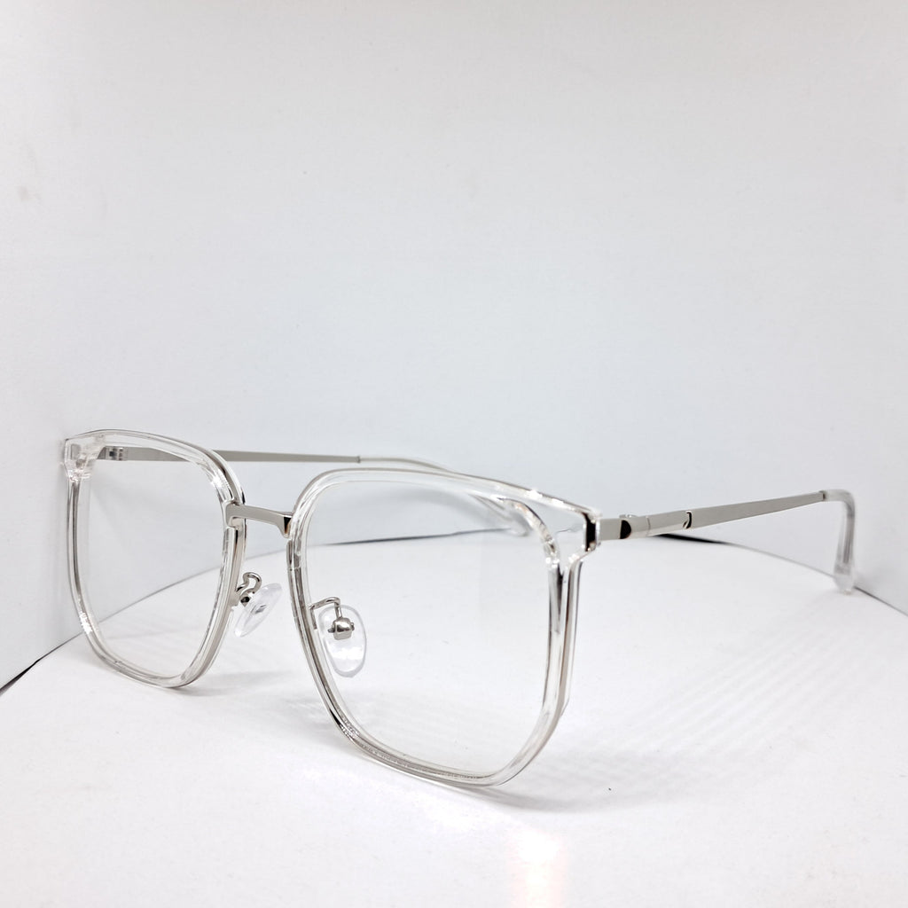 Transparent hexan metallic partially