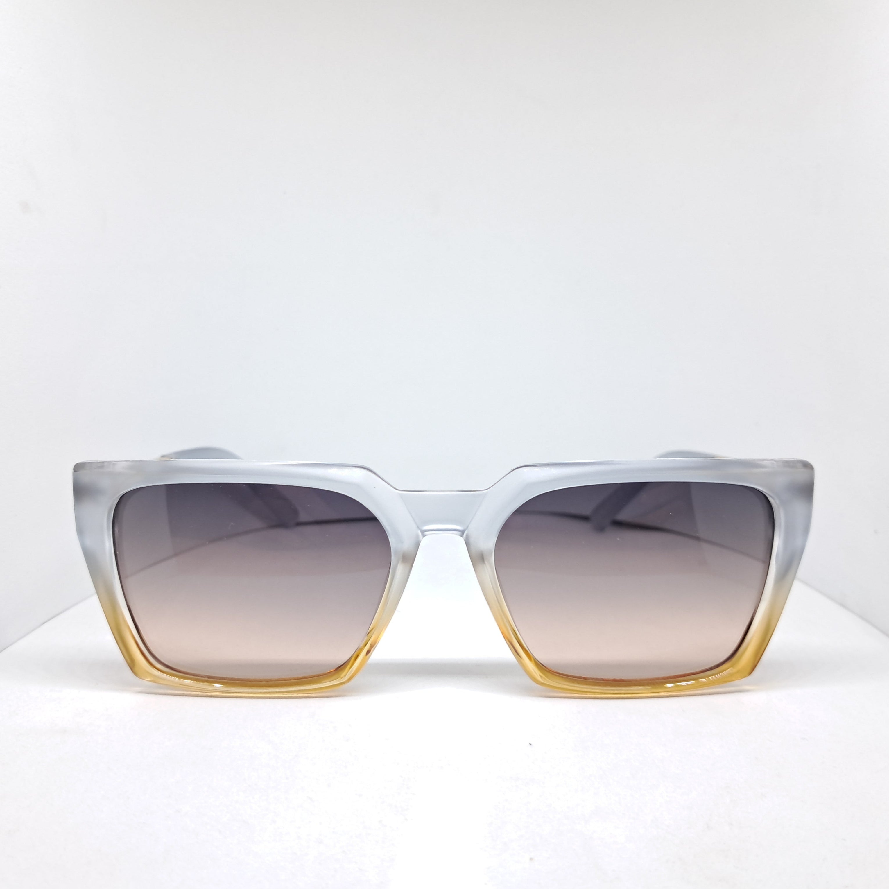 Trapezoid blue/orange en degradé