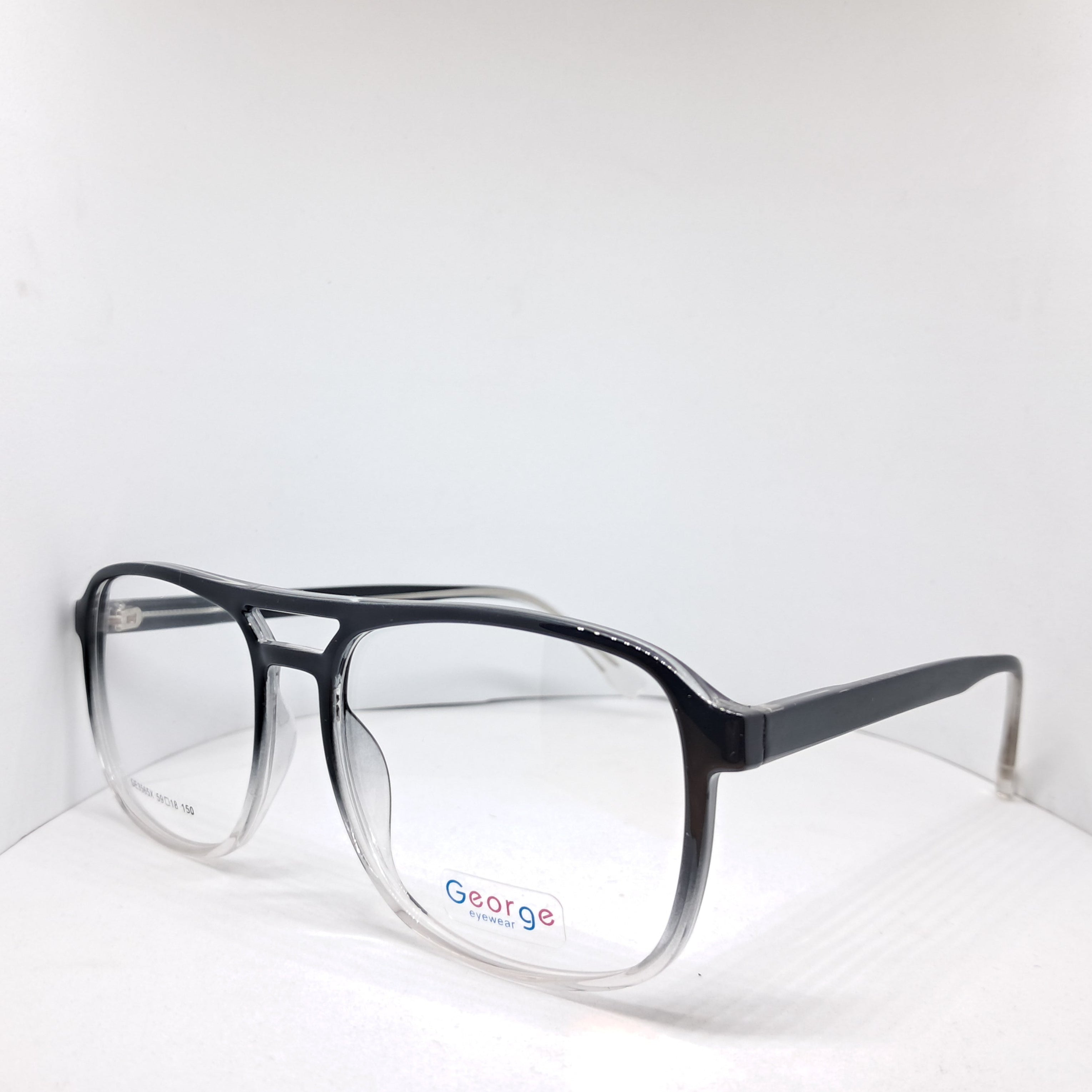 George black aviator en degradé