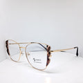 Gold cat-eye carey wings