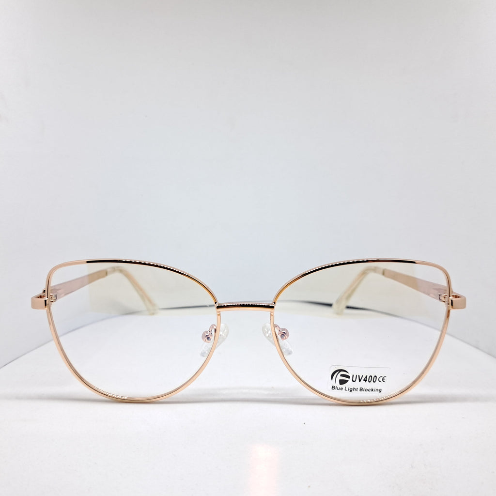 Gold cat-eye brillant shiny