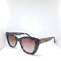 Silmo cat-eye blue carey