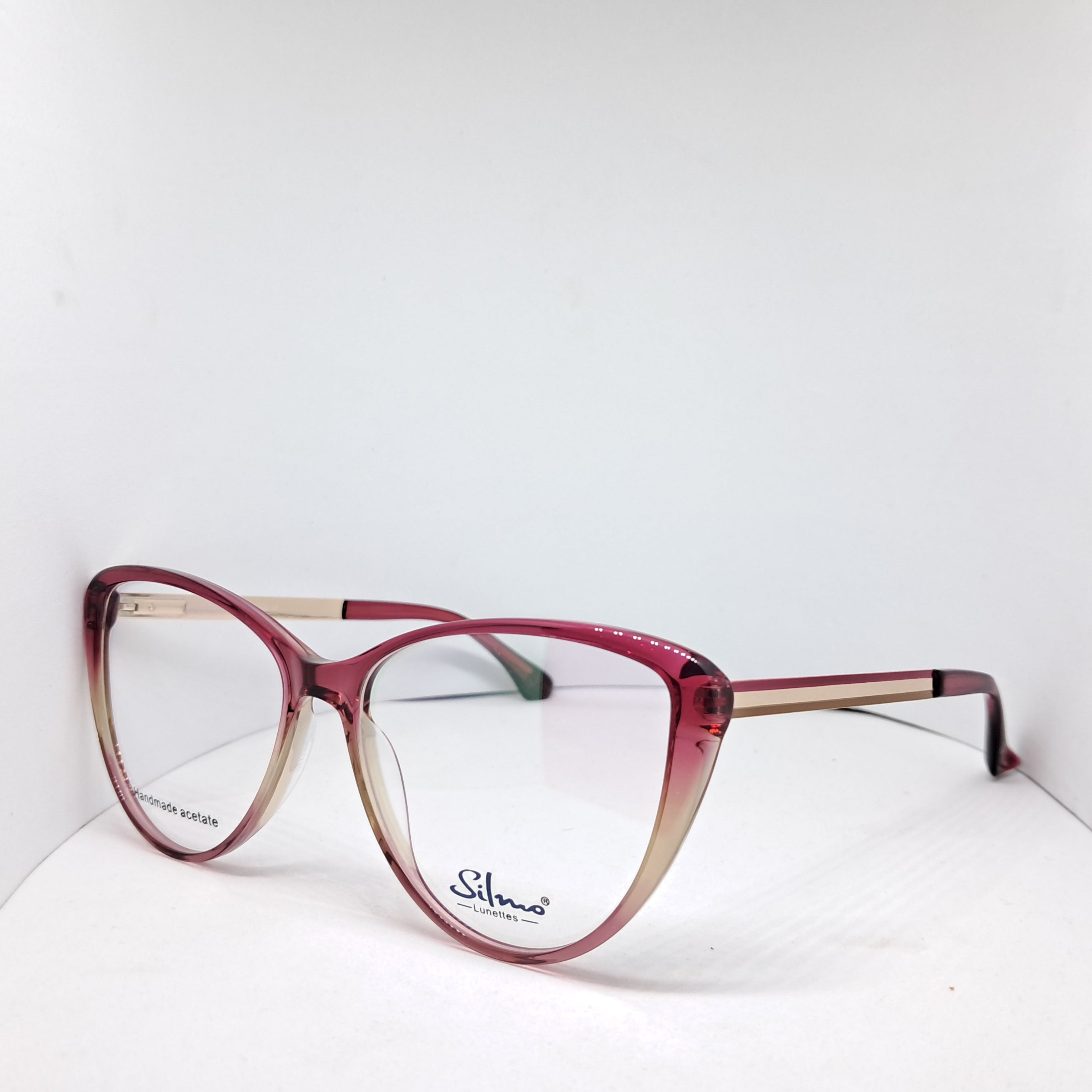 Silmo cat-eye pink en degradé