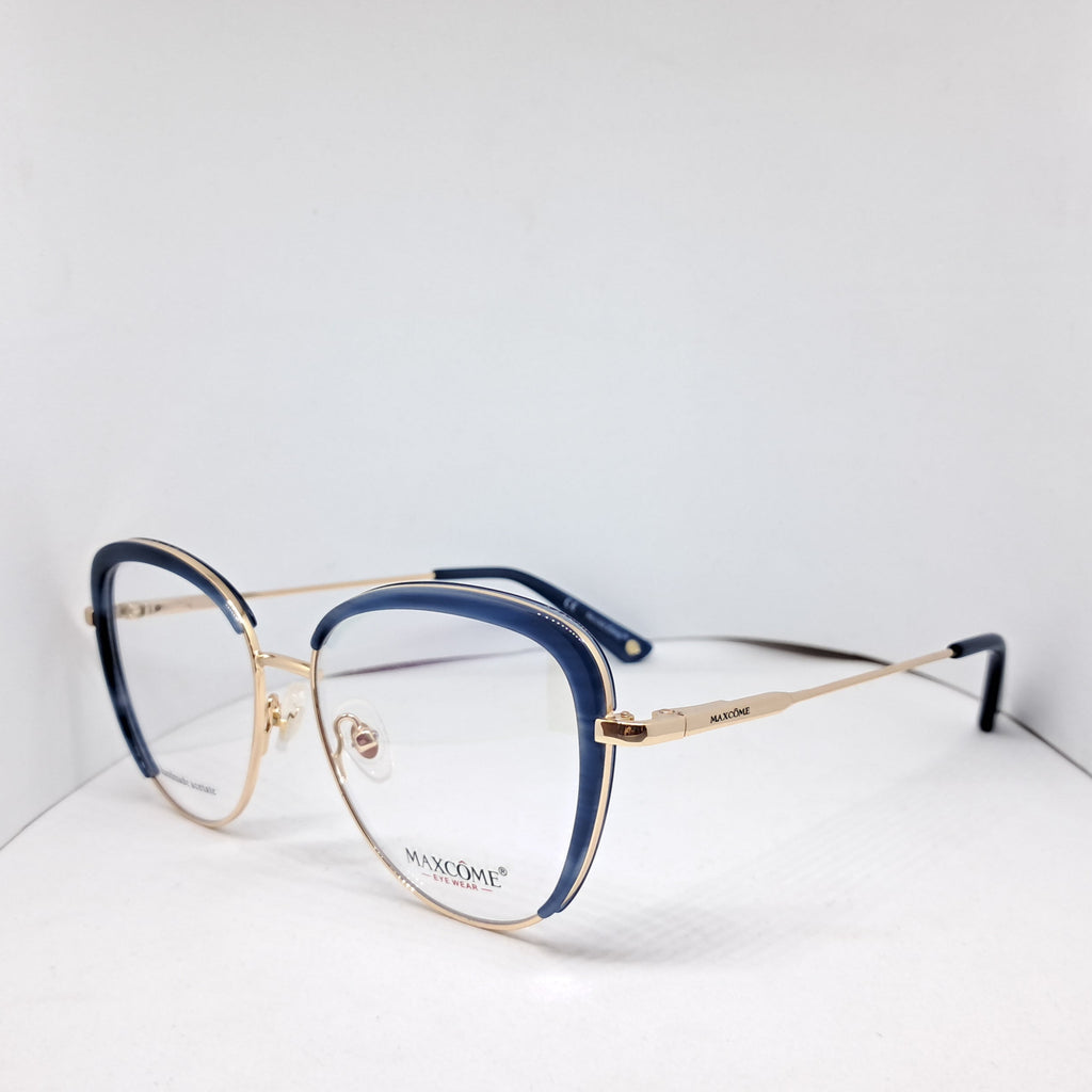 Maxcome gold cat-eye blue