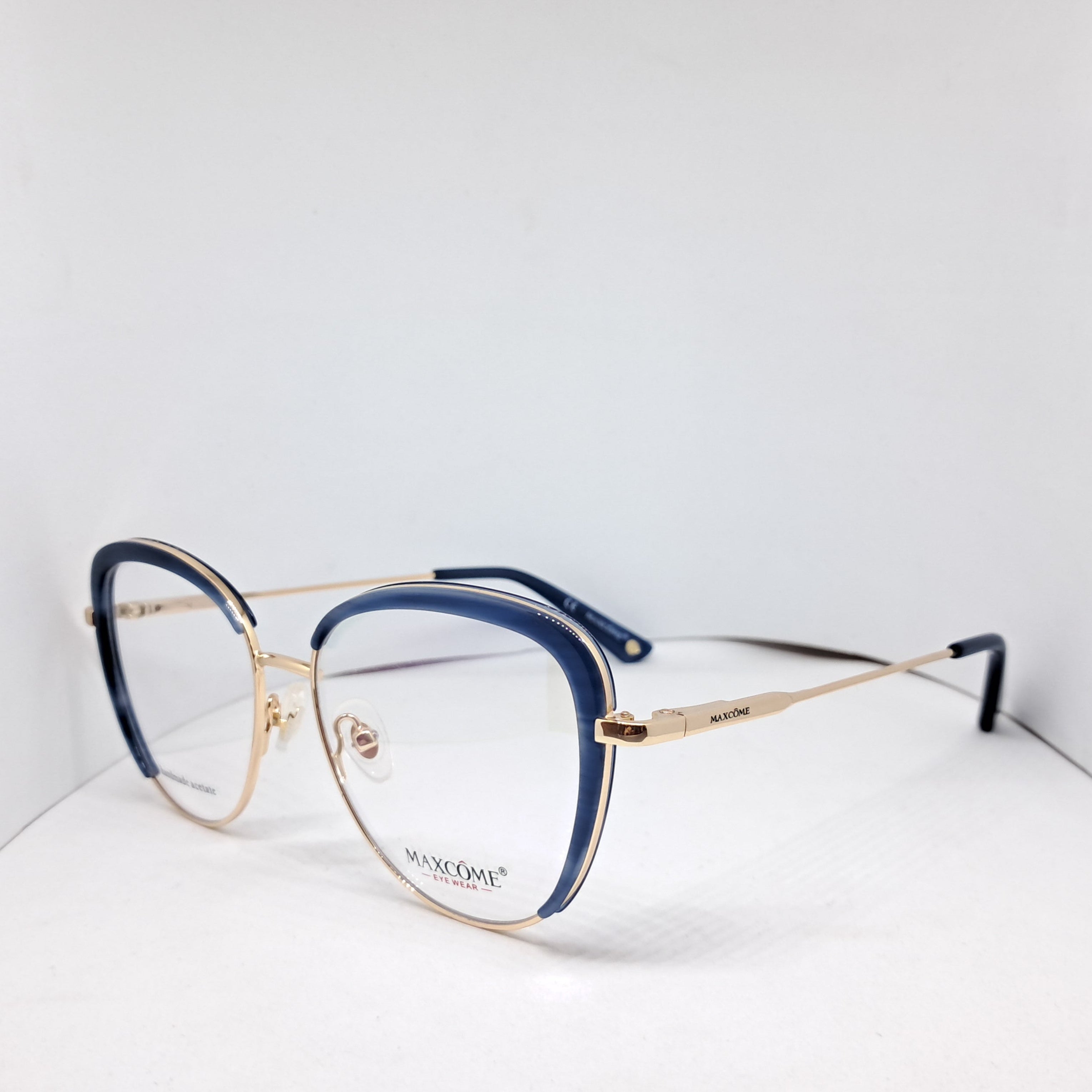 Maxcome gold cat-eye blue