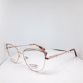 Foose cat-eye metallic rose gold