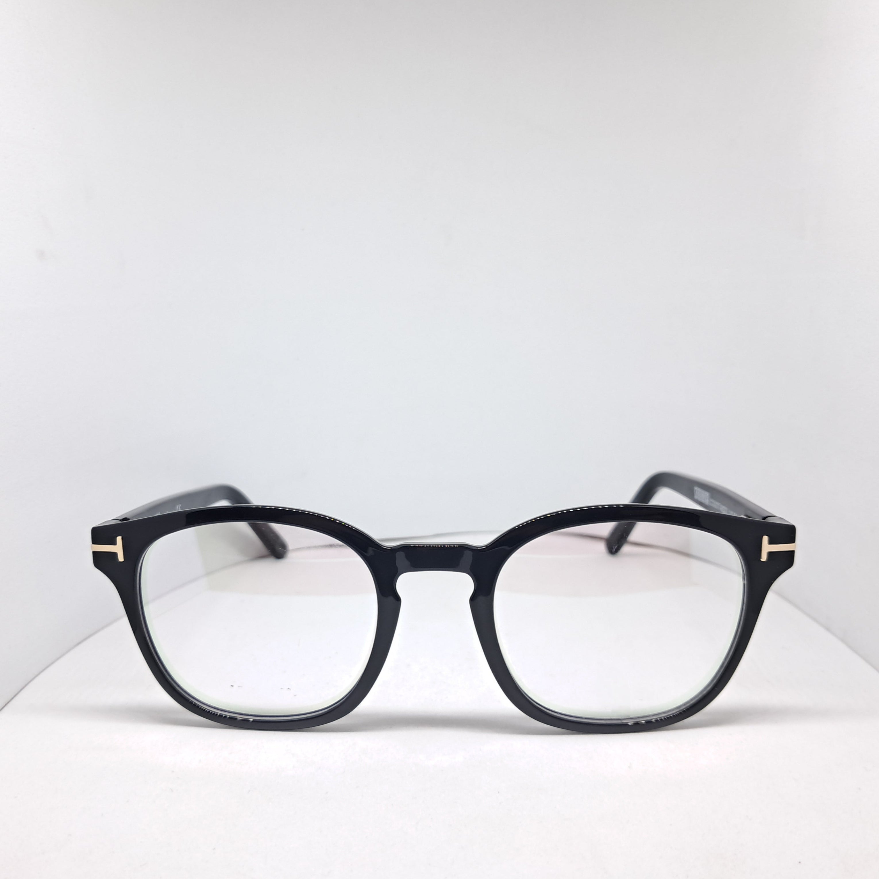 Silmo clip-on round black/gold