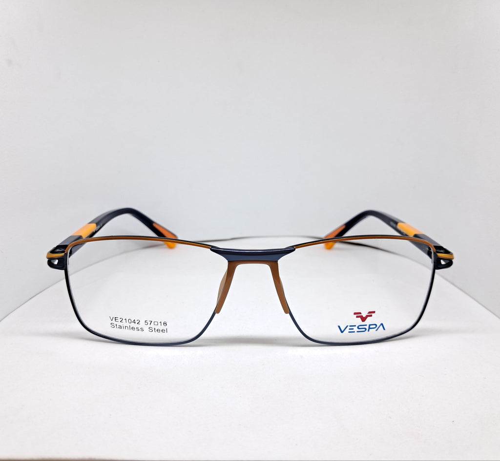 Vespa trapezoid blue and orange