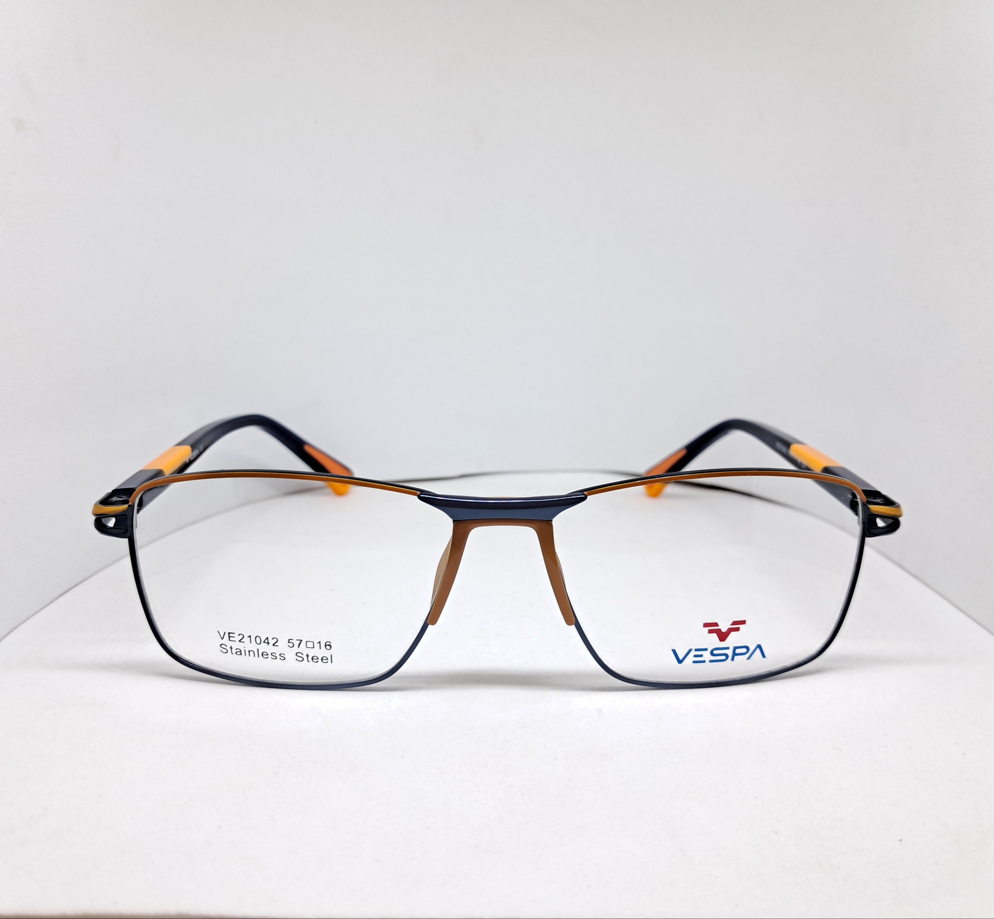 Vespa trapezoid blue and orange