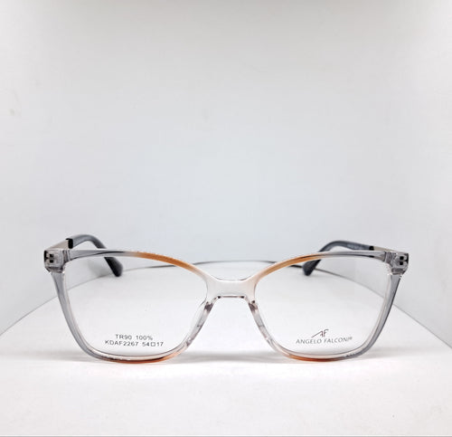 Angelo Falconi cat eye transparent blue