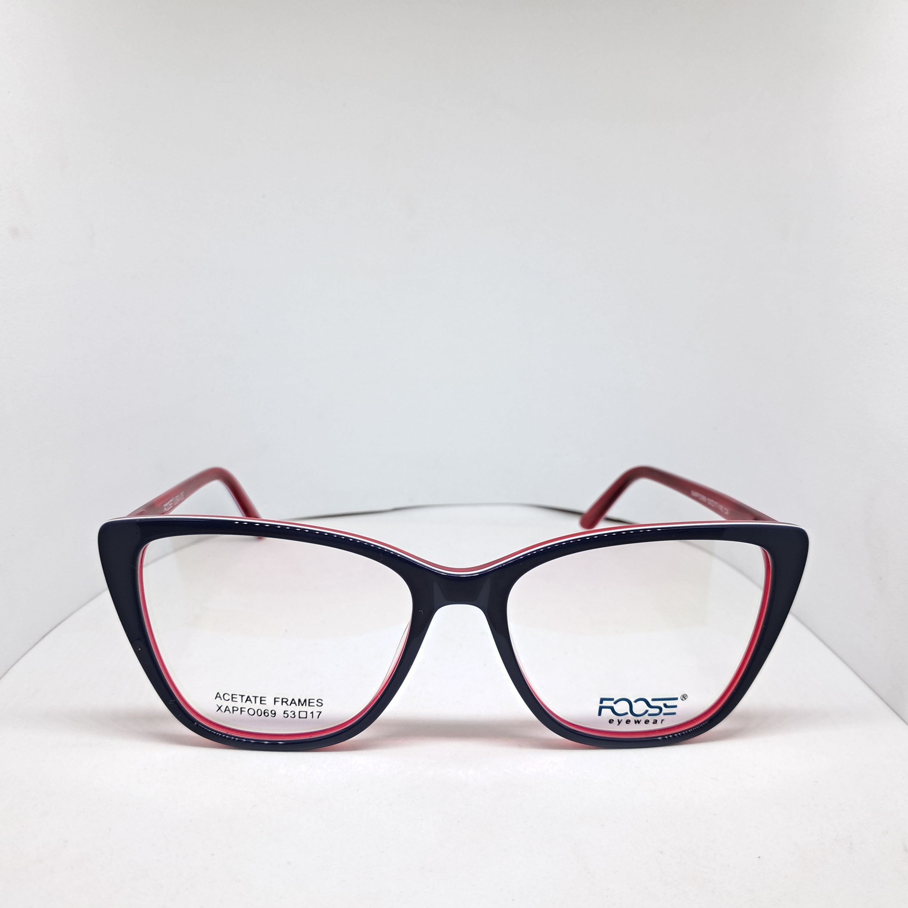 Foose cat-eye red and blue