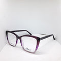 Silmo cat-eye purple en degradé