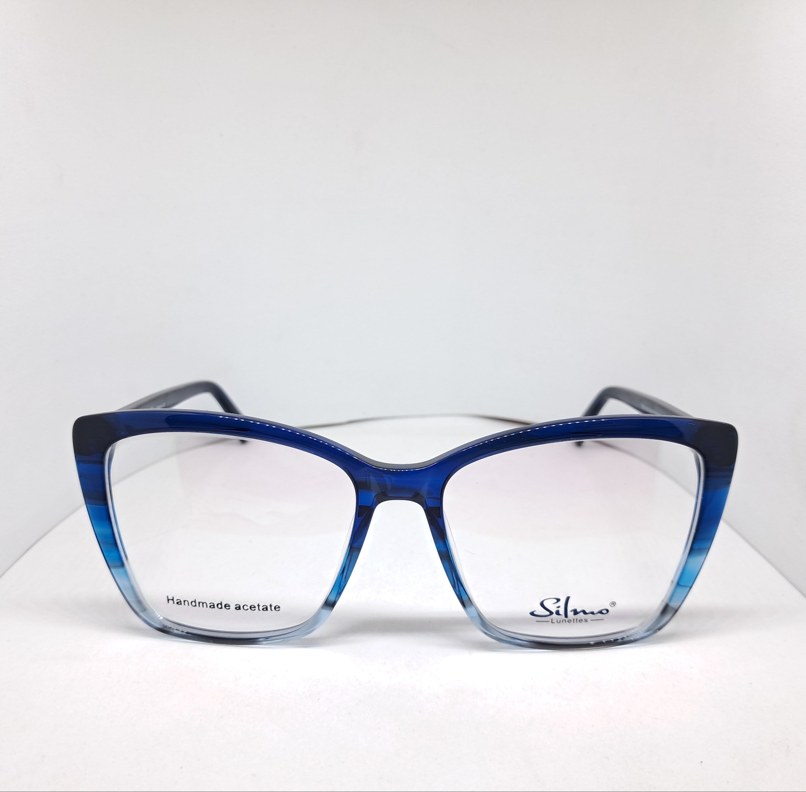 Silmo cat-eye blue en degradé