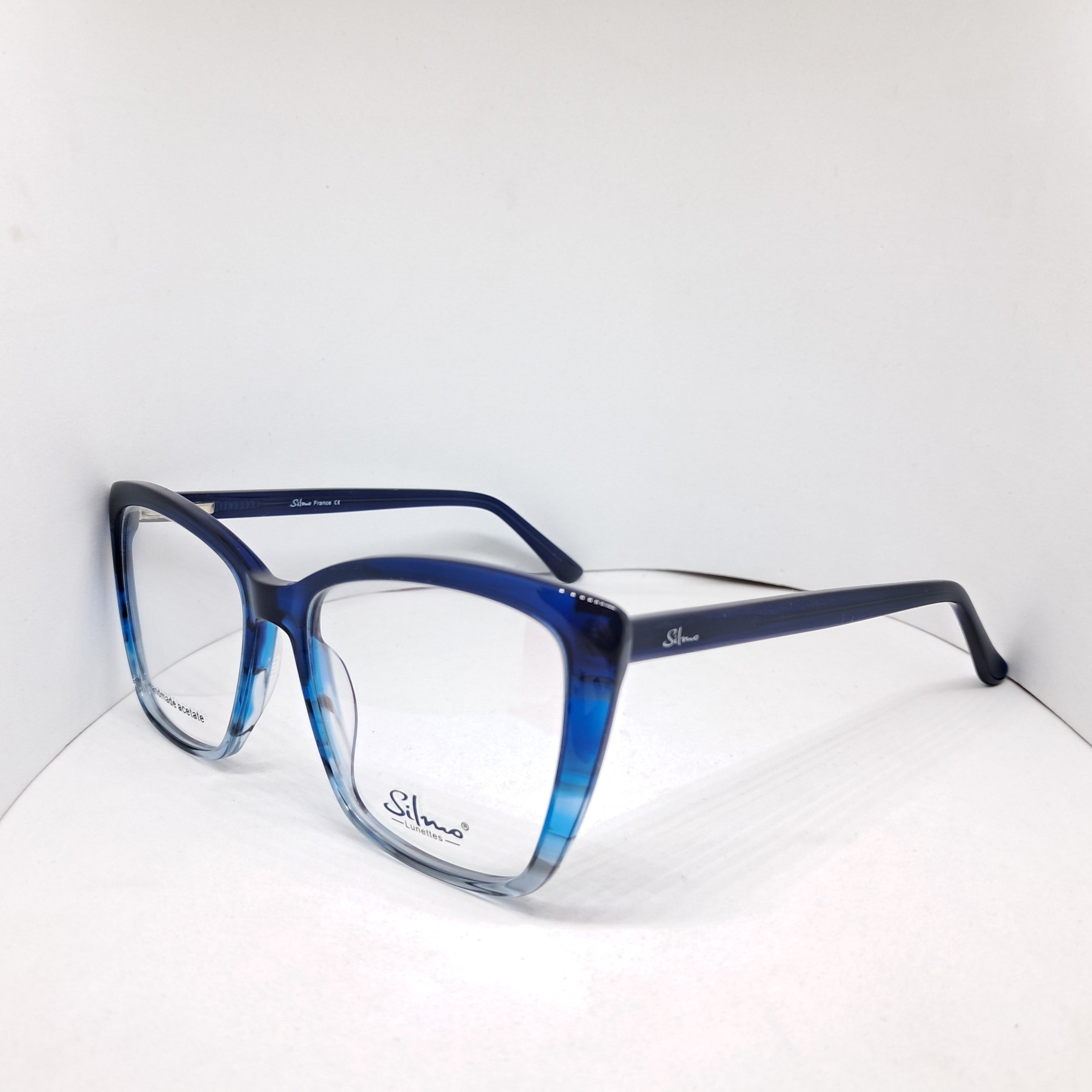 Silmo cat-eye blue en degradé
