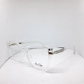 Clip-on transparent cat-eye