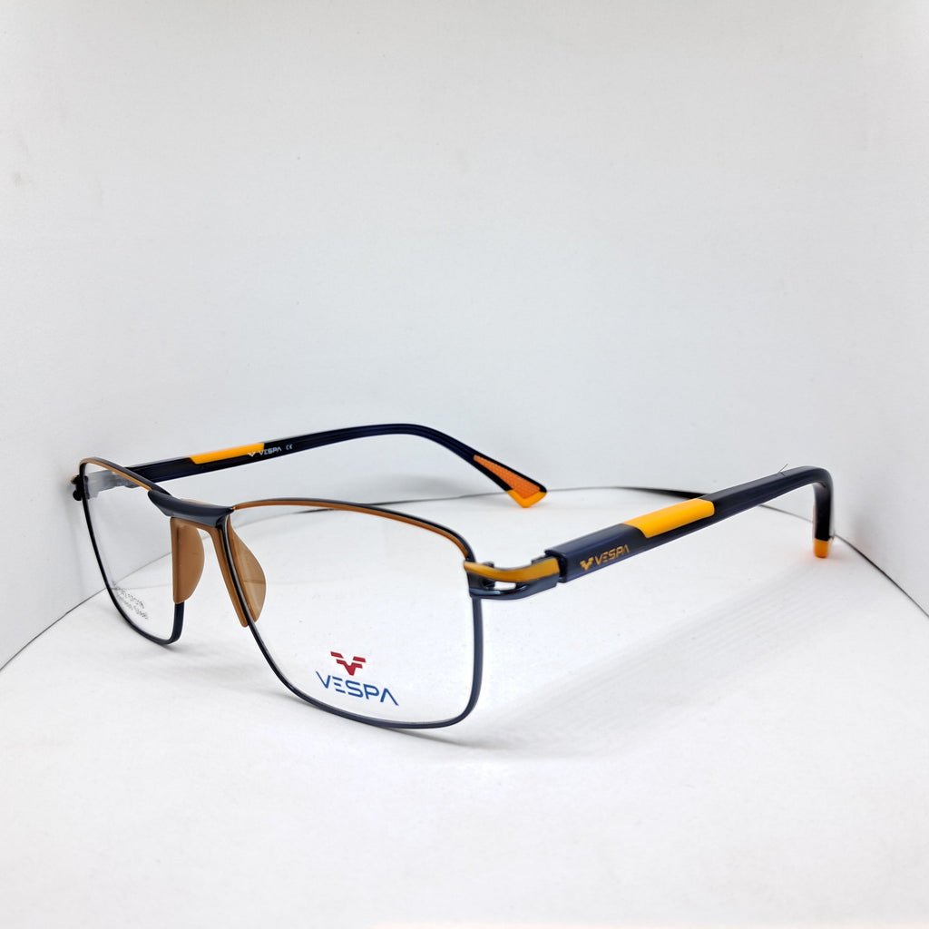 Vespa trapezoid blue and orange