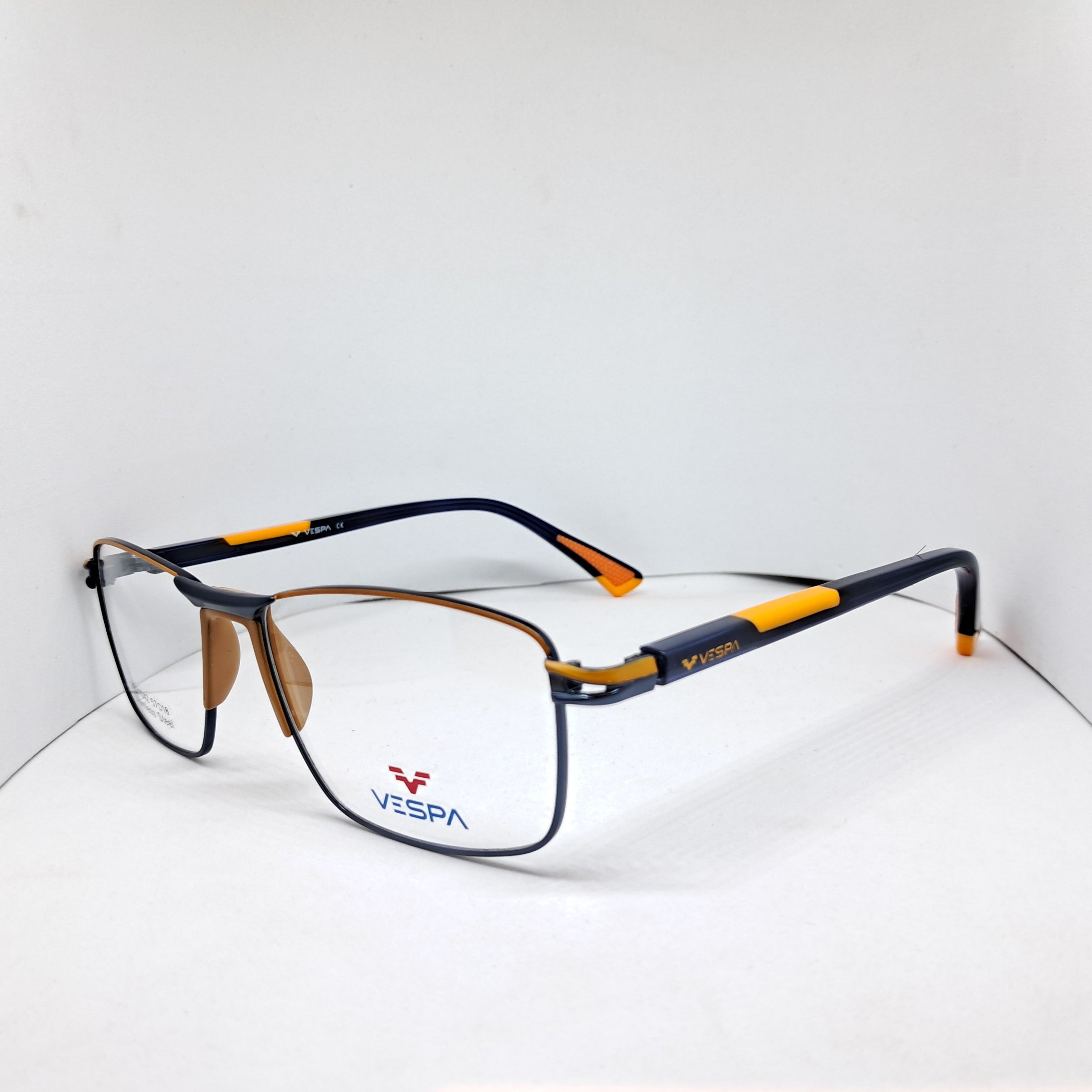 Vespa trapezoid blue and orange