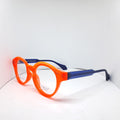 Jorgio round fluorescent orange