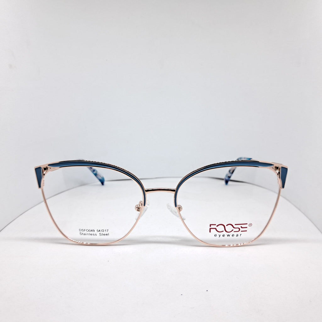 Foose cat-eye metallic gold/blue