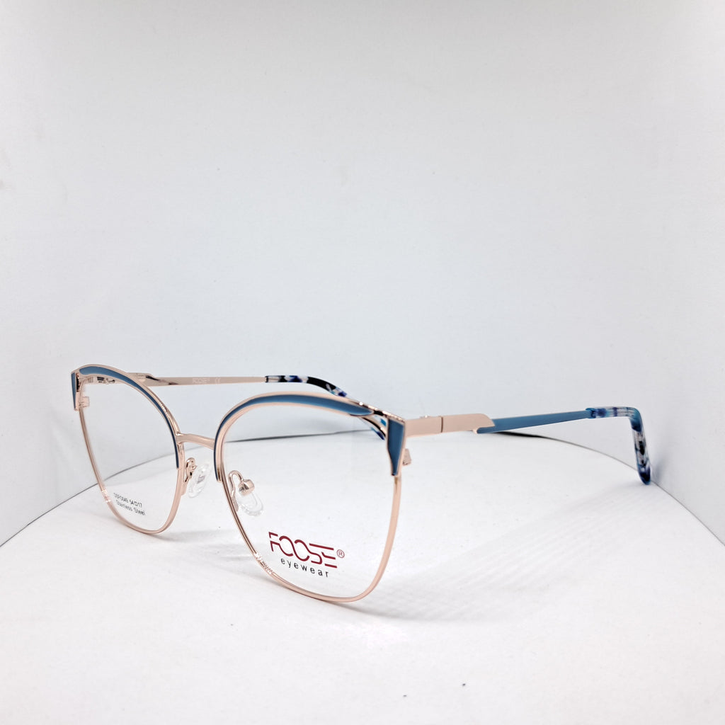 Foose cat-eye metallic gold/blue