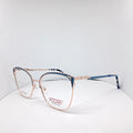 Foose cat-eye metallic gold/blue
