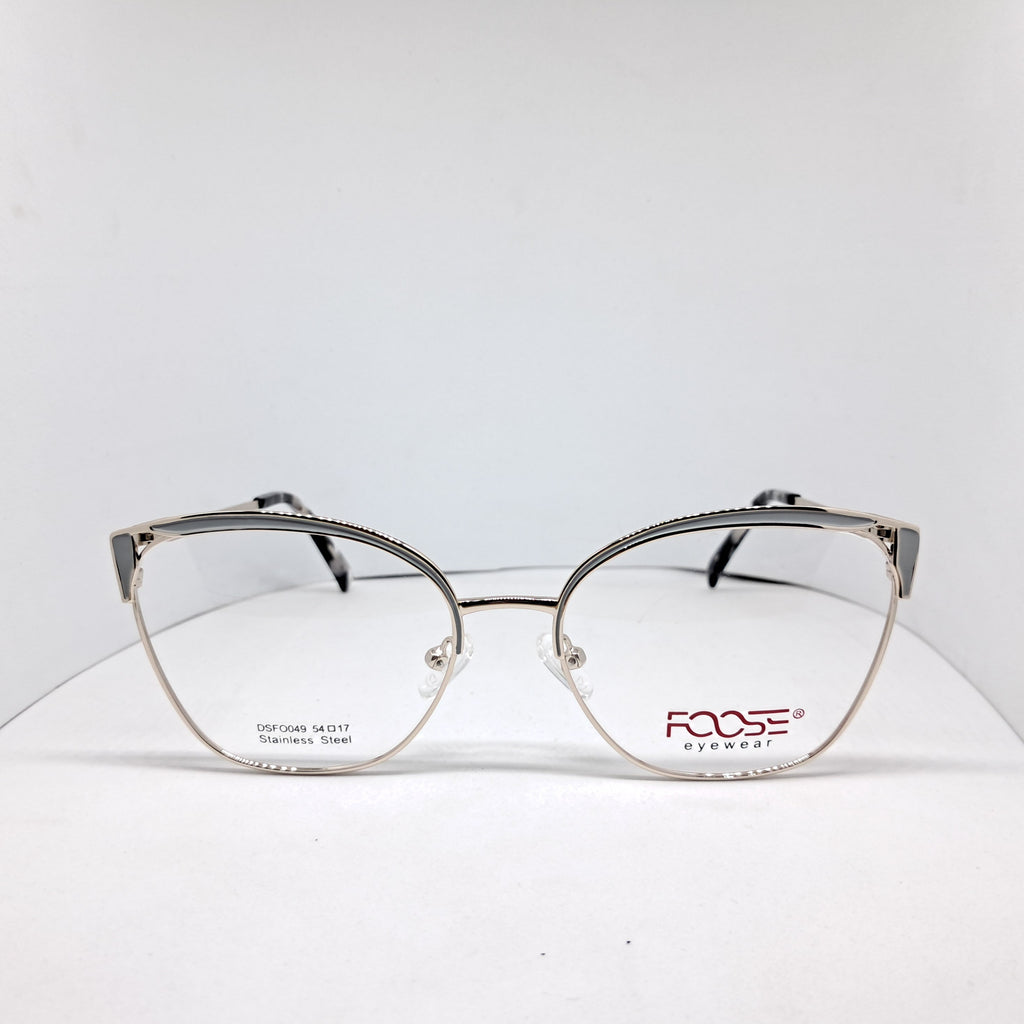 Foose cat-eye metallic gold/gray