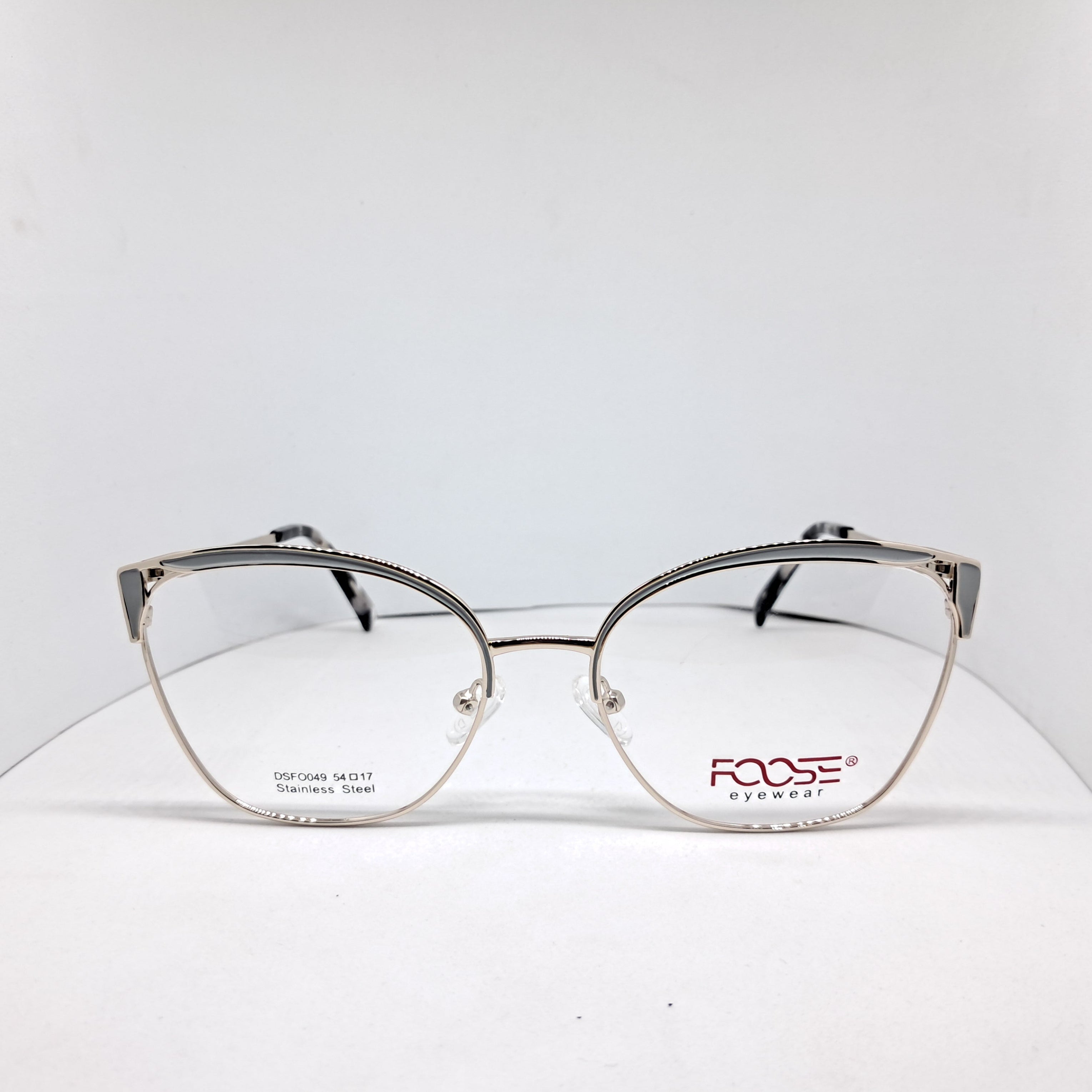 Foose cat-eye metallic gold/gray