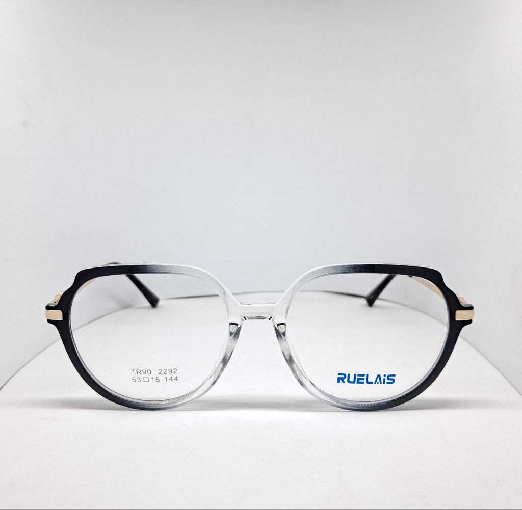 Ruelais gold hexagon black