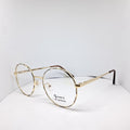 Clip-on round gold