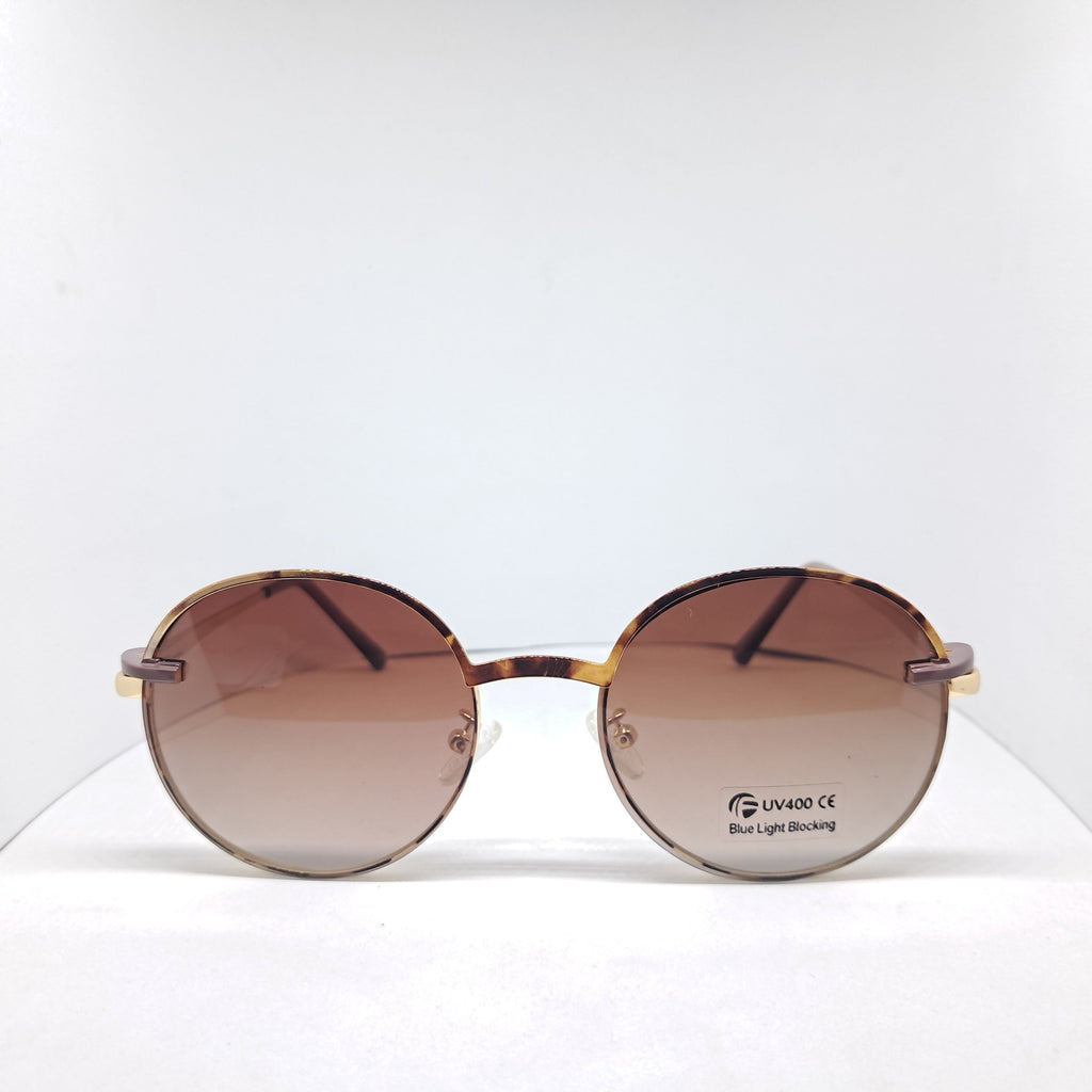 Clip-on round gold