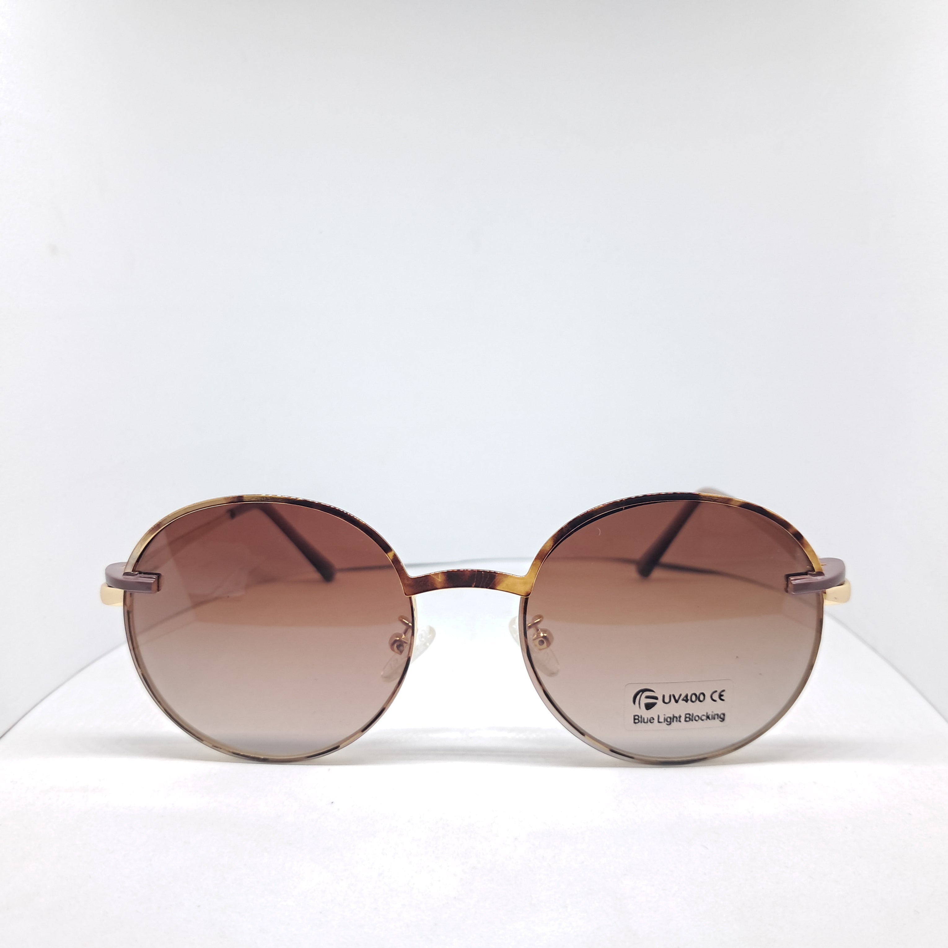 Clip-on round gold