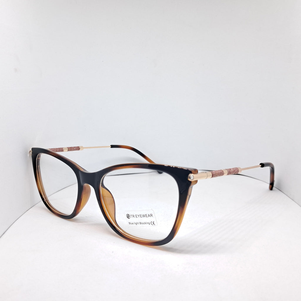 Clip-on cat-eye carey