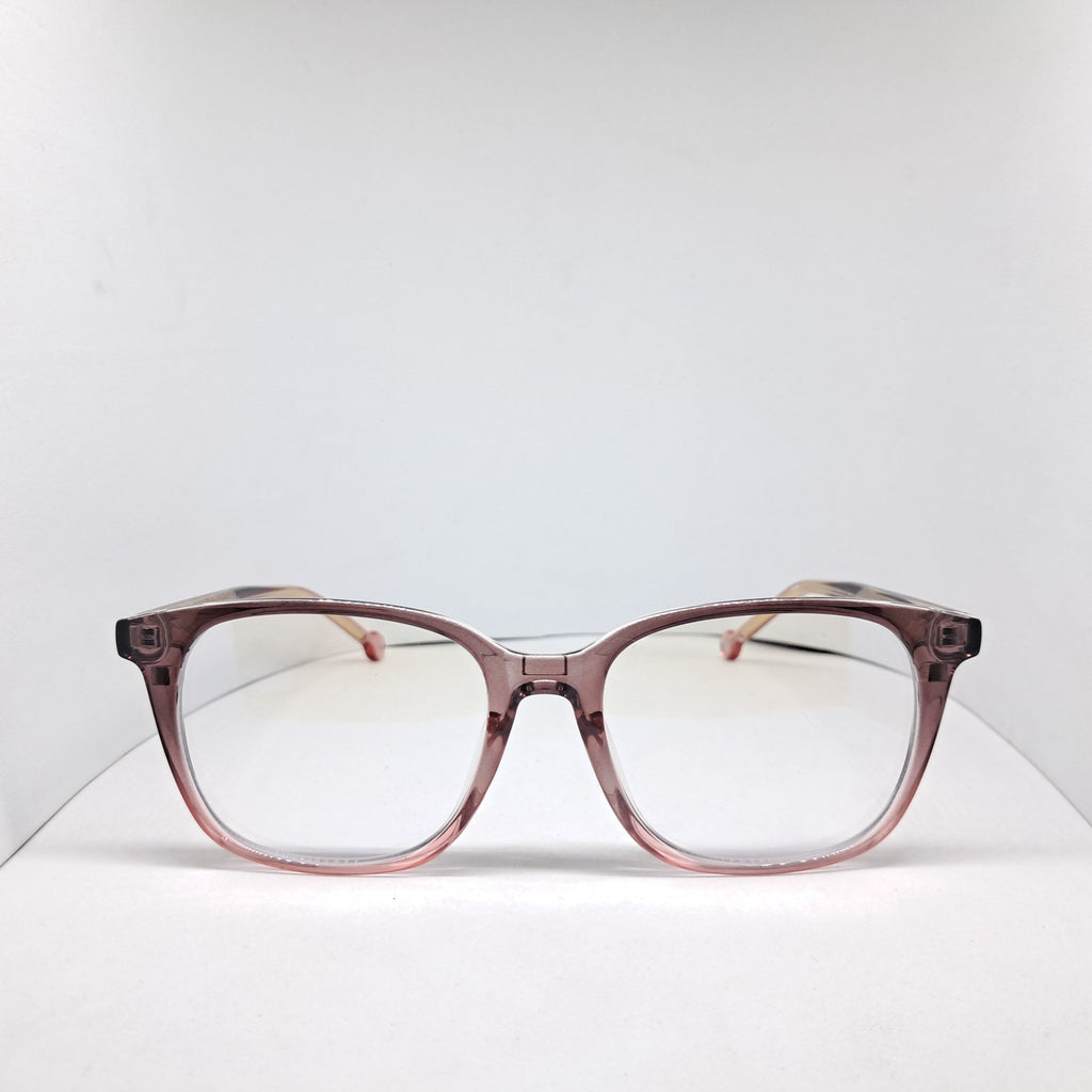 Clip-on square dark red