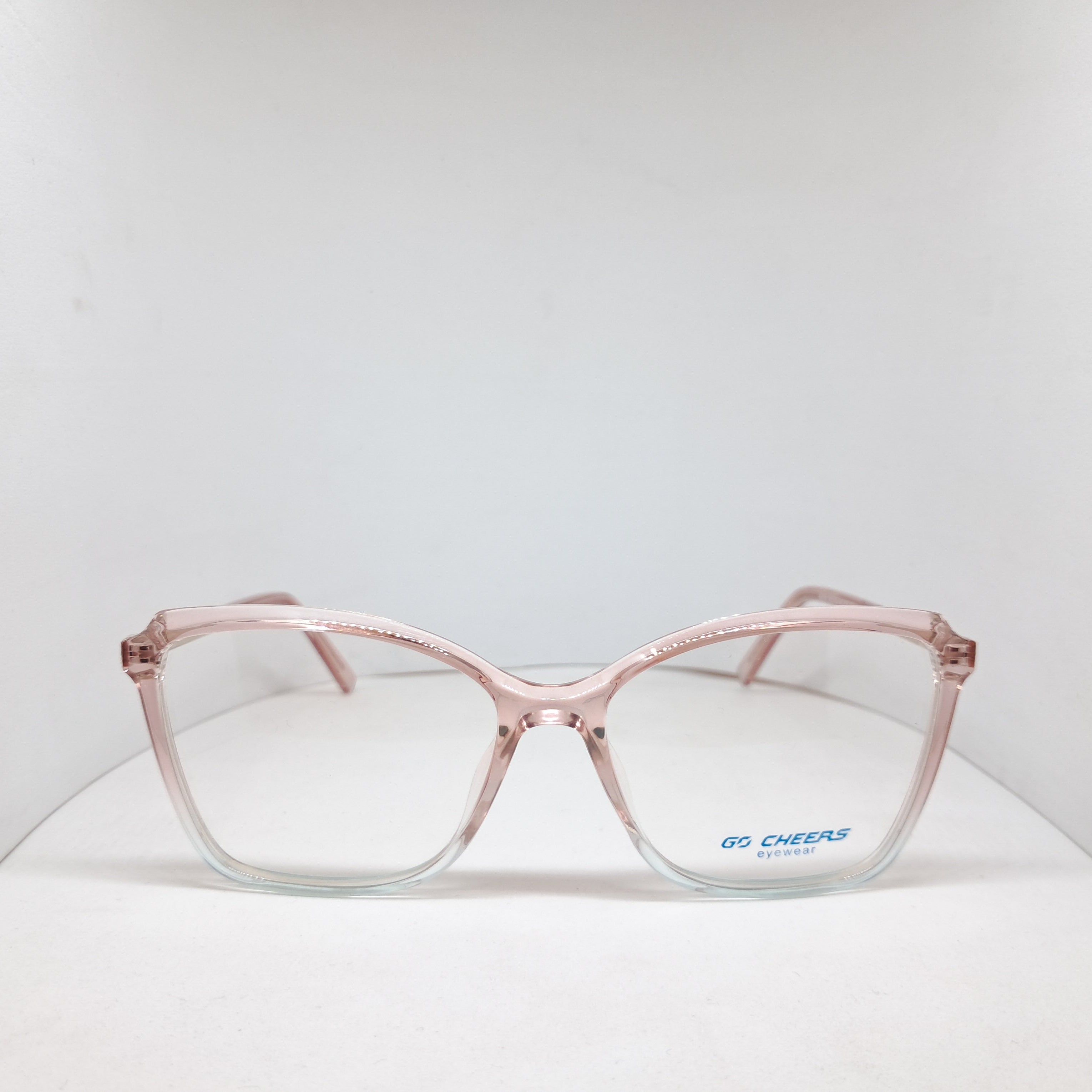 Cat-eye transparent pink en degradé