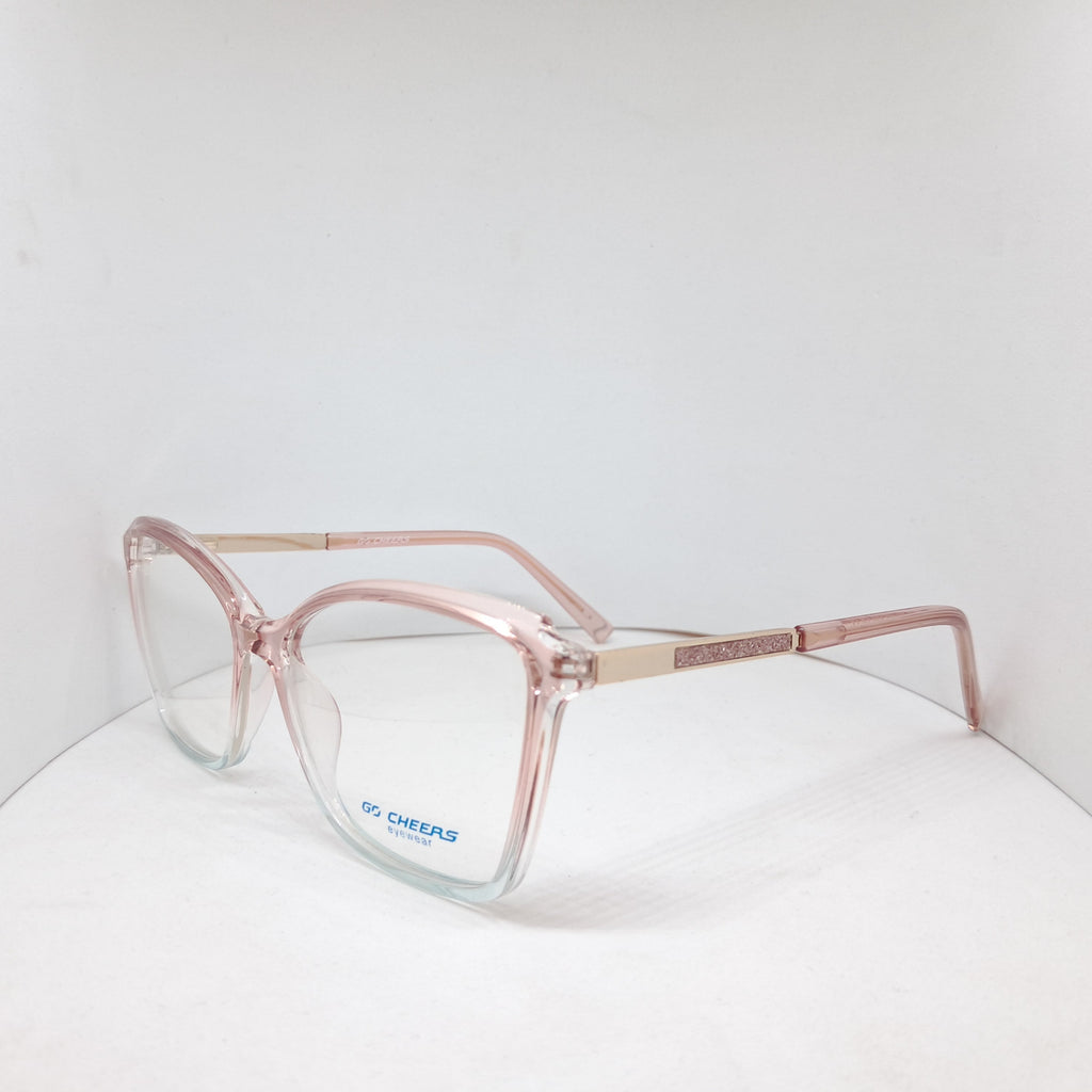 Cat-eye transparent pink en degradé