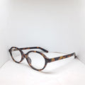 Oval classic marbled brown