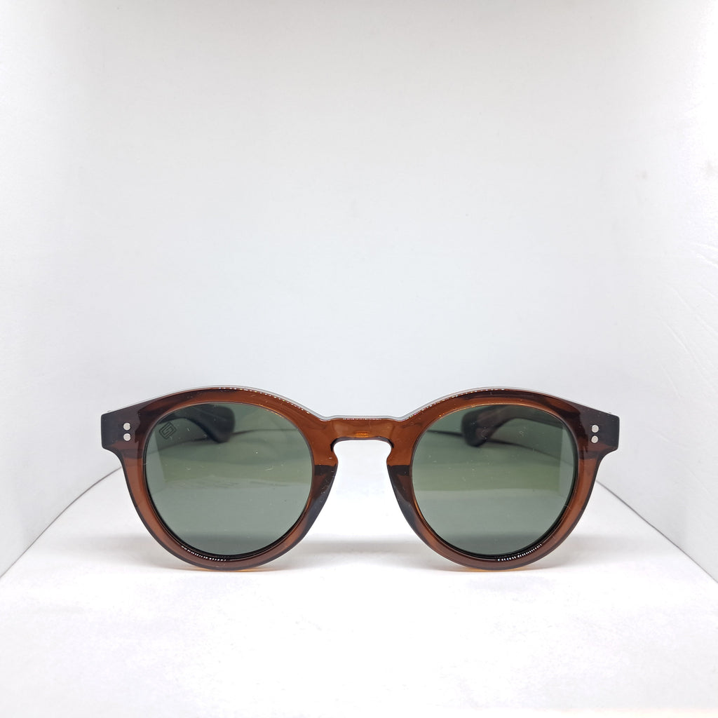 Round-sun transparent brown
