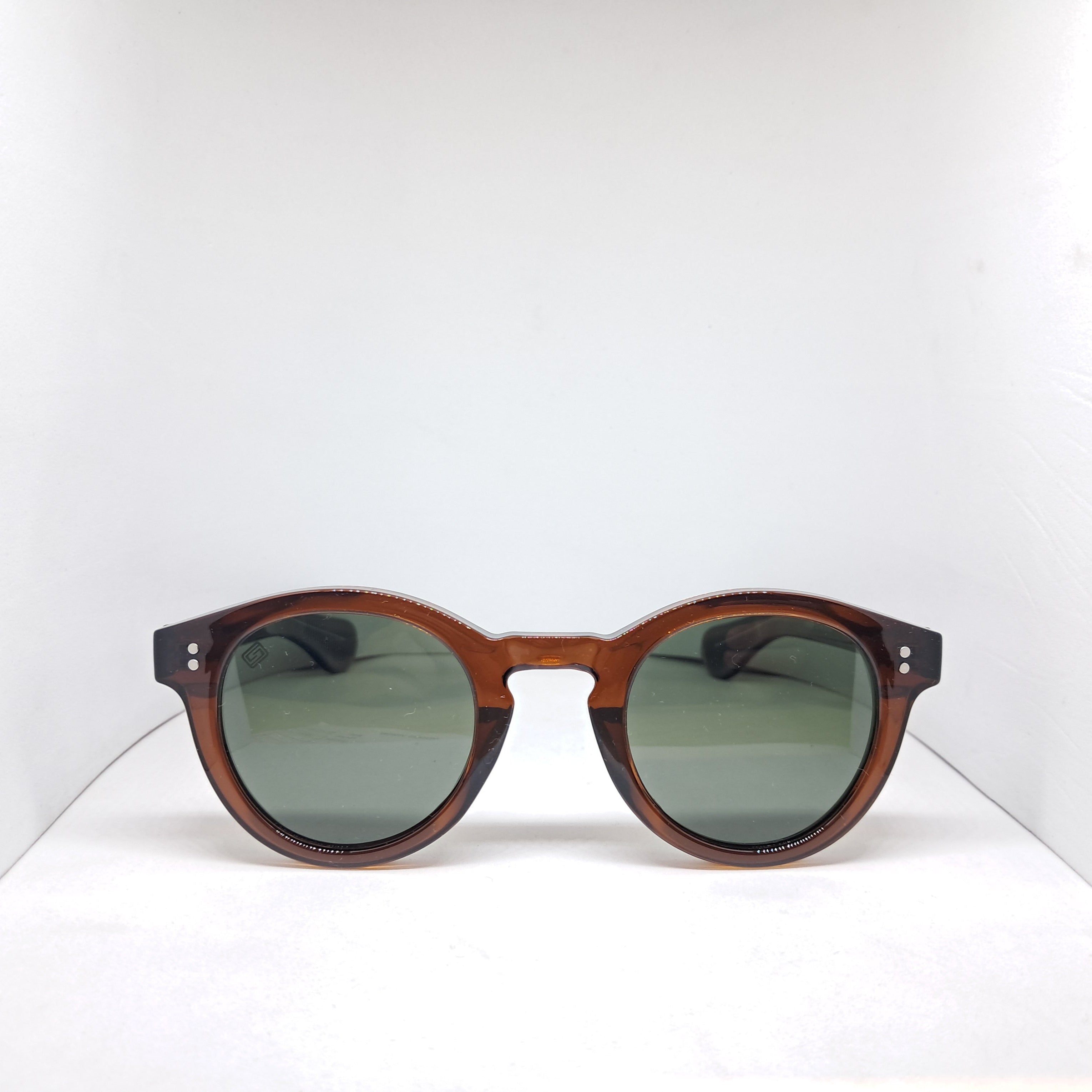 Round-sun transparent brown