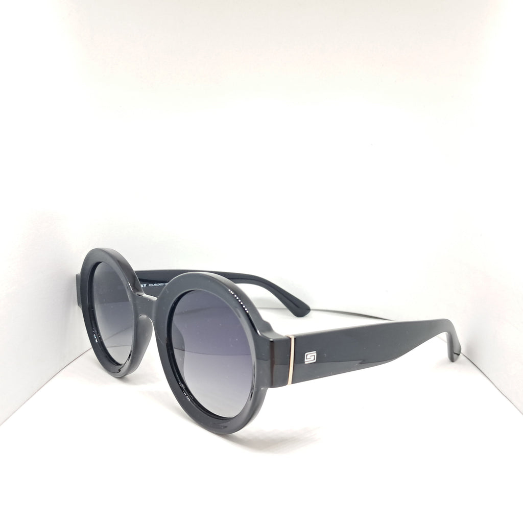 Round-sun gothic black