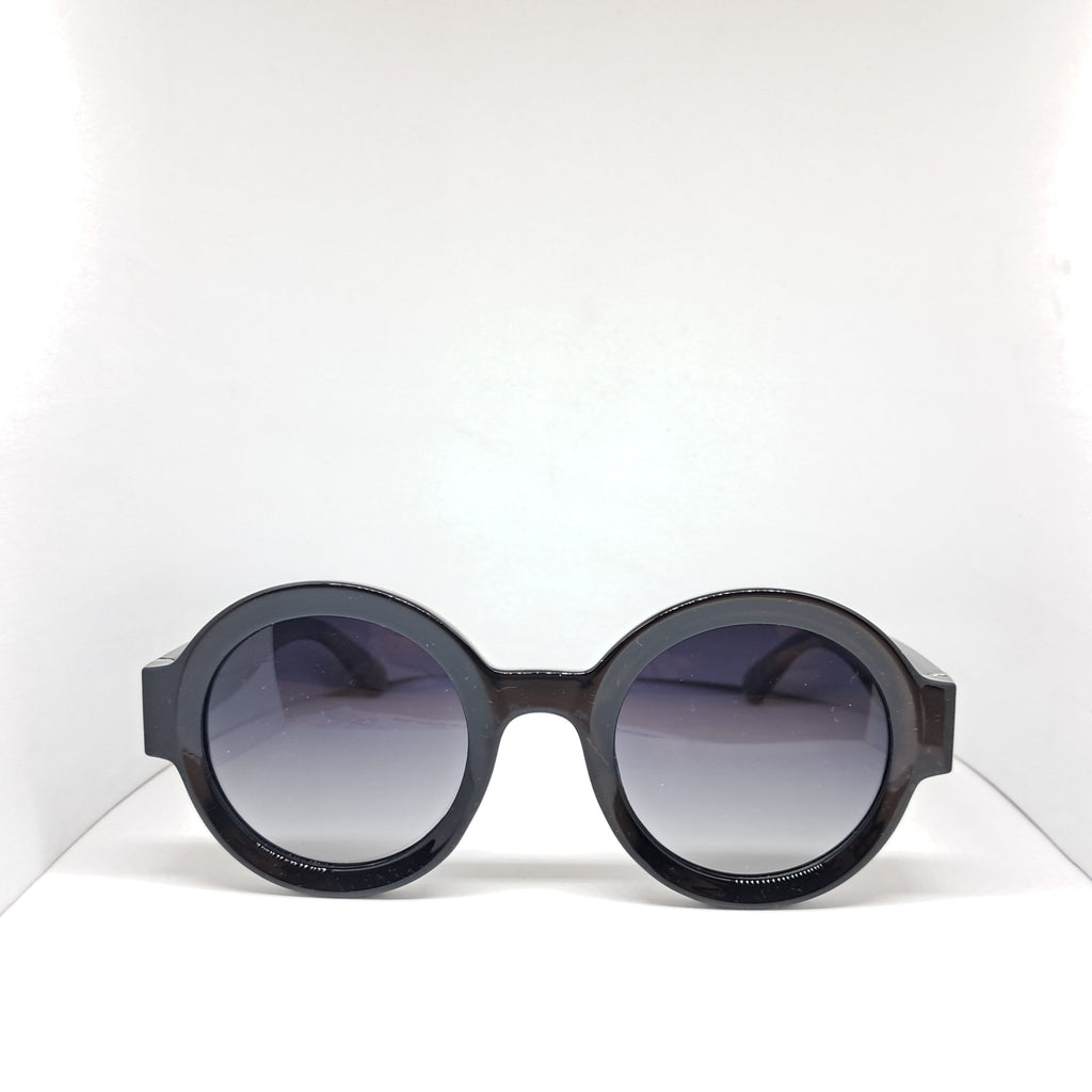 Round-sun gothic black