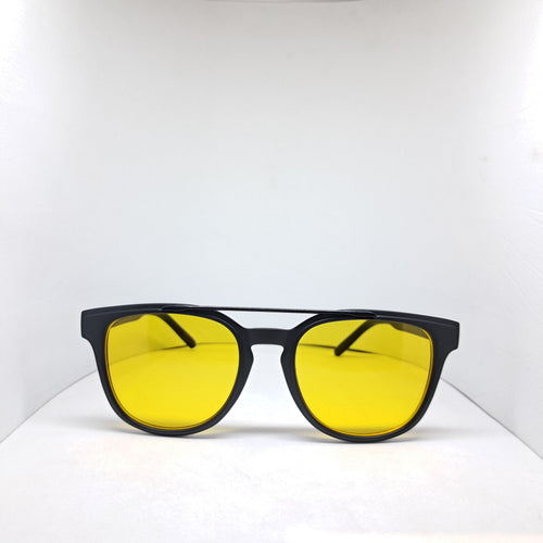 Black square aviator