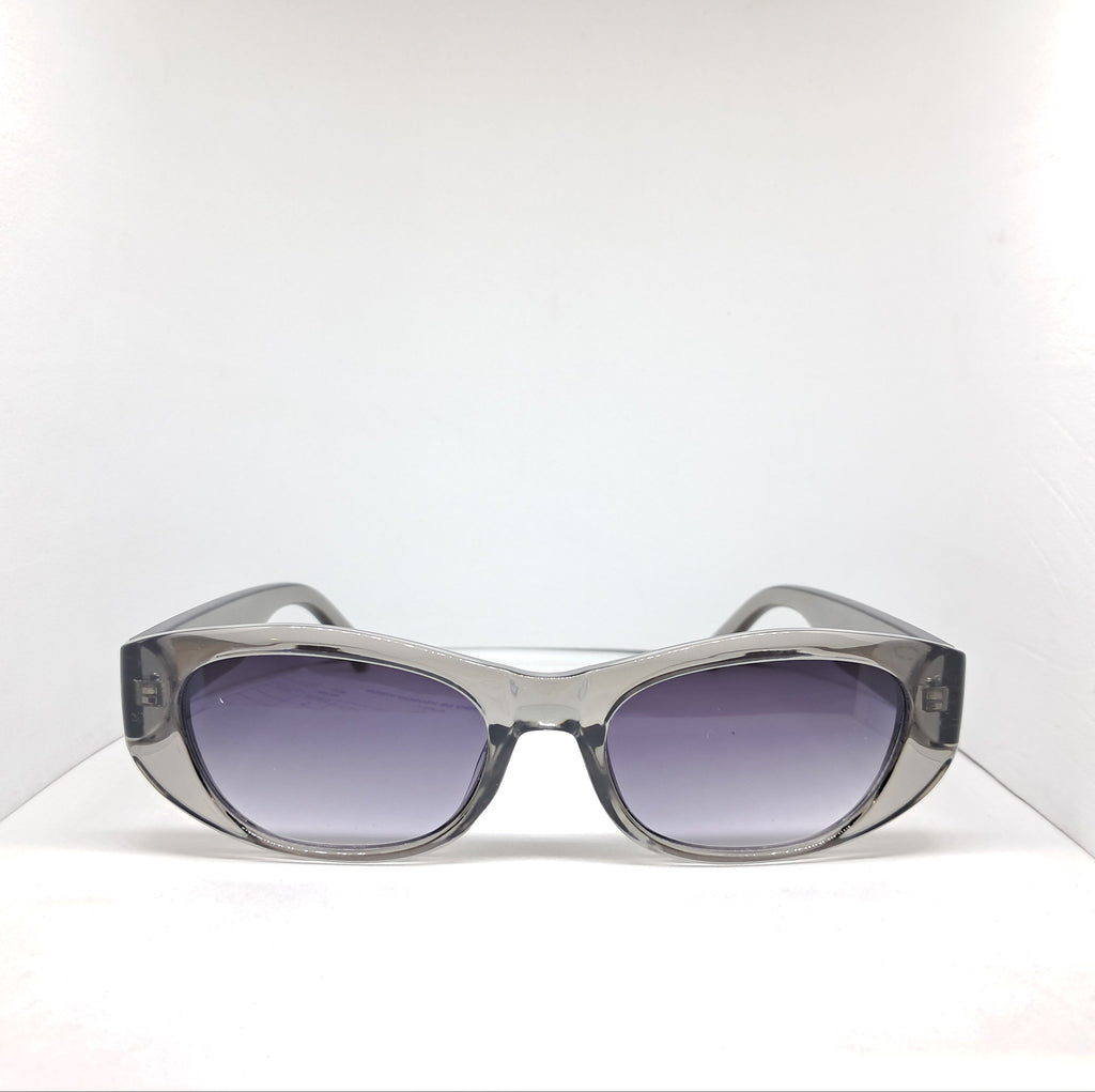 Oval transparent gray