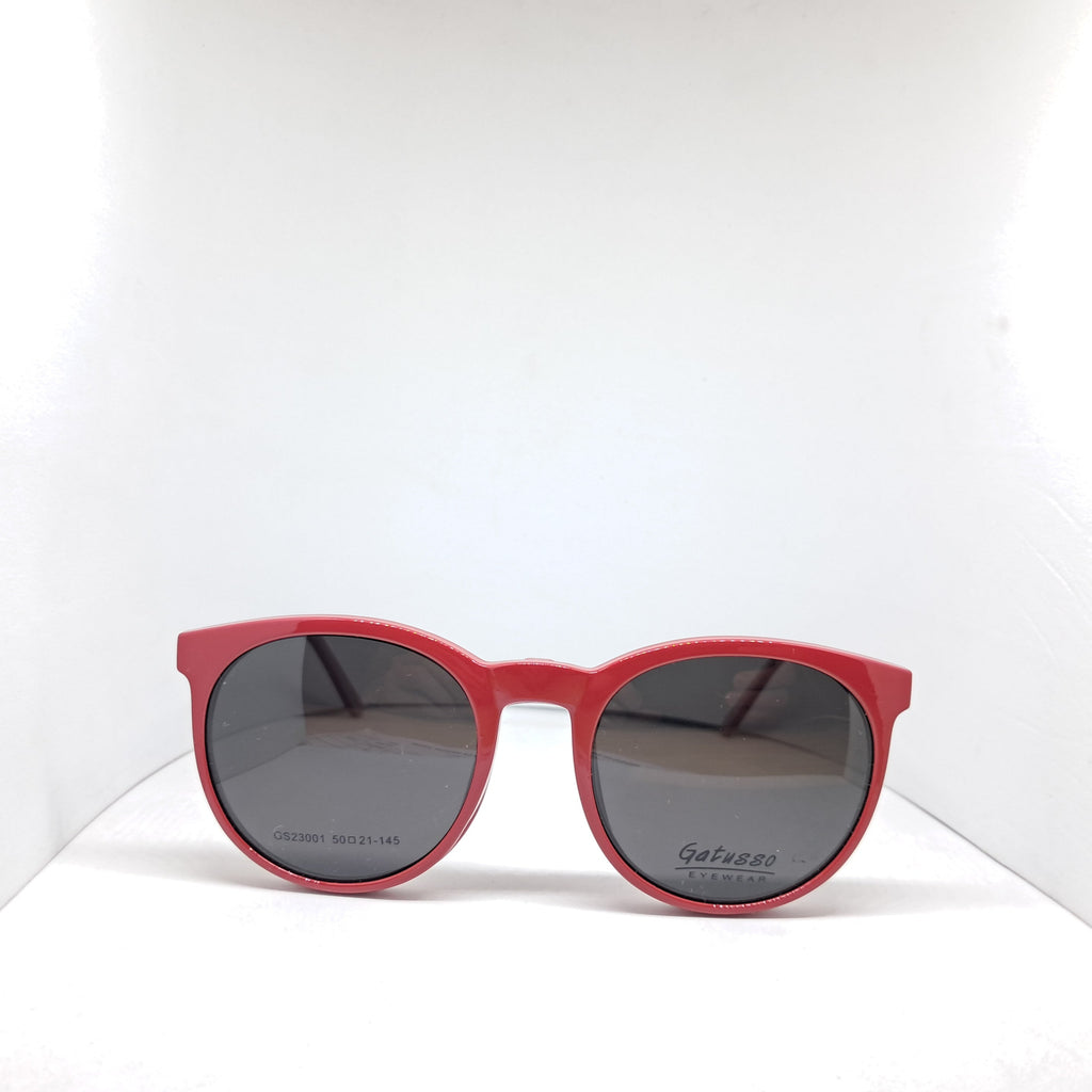 Gatusso Clip-on red round