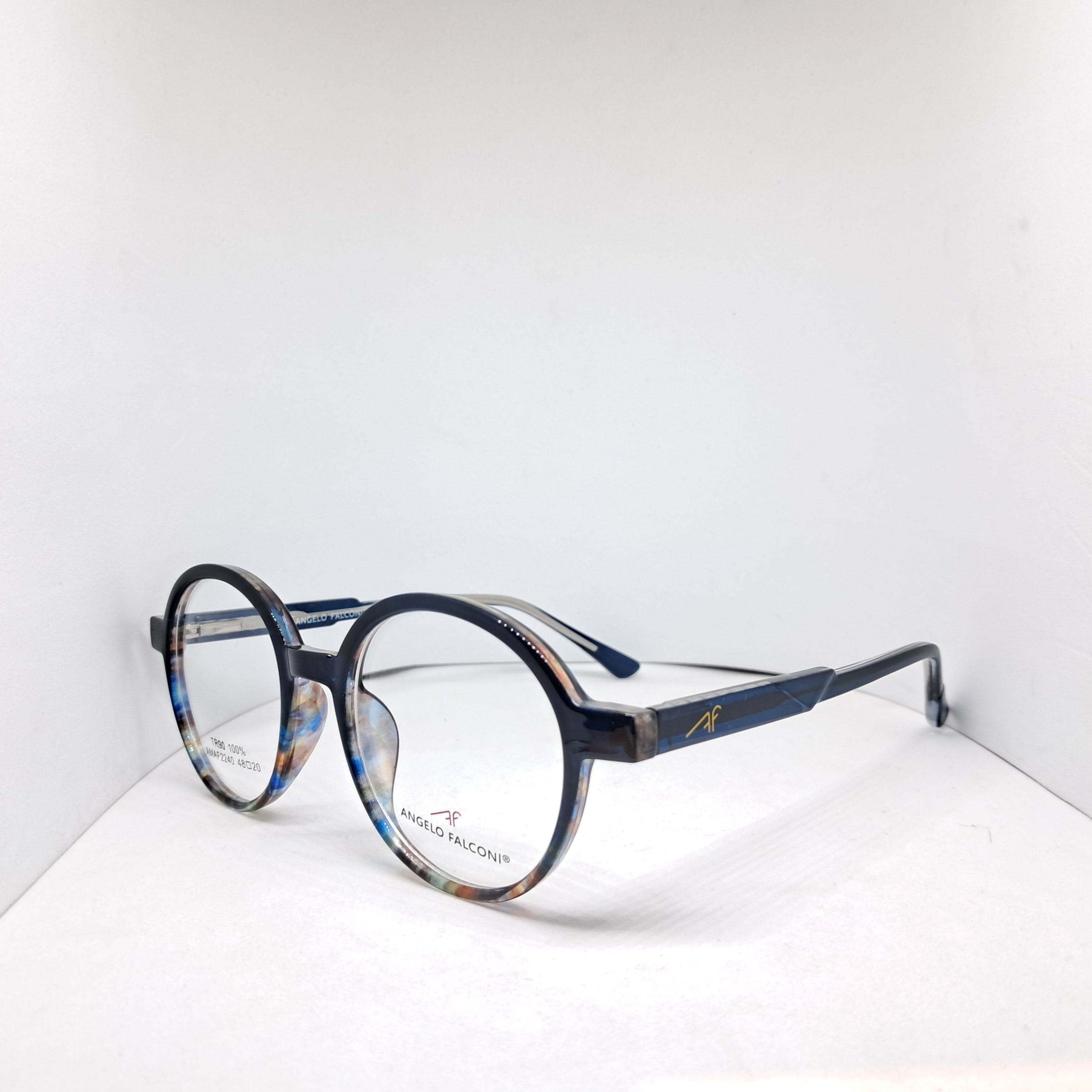 Angelo Falconi round blue