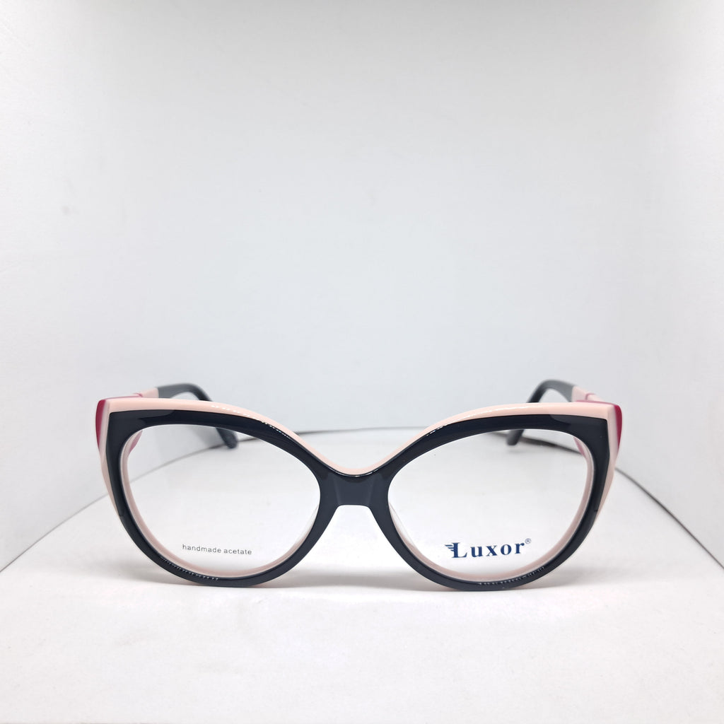 Luxor black cat-eye pink
